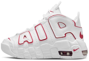 (Preschool) Nike Air More Uptempo 2021 'White Varsity Red' DJ5989-100 (Preschool) Nike Air More Uptempo 2021 'White Varsity Red' DJ5989-100