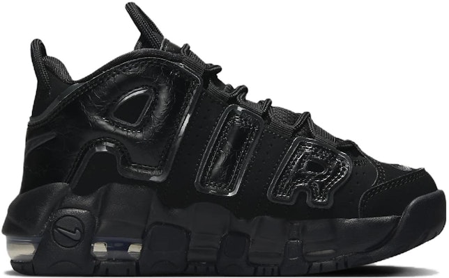 (Preschool) Nike Air More Uptempo 'Black Anthracite' FQ7733-001 Order (Preschool) Nike Air More Uptempo 'Black Anthracite' FQ7733-001