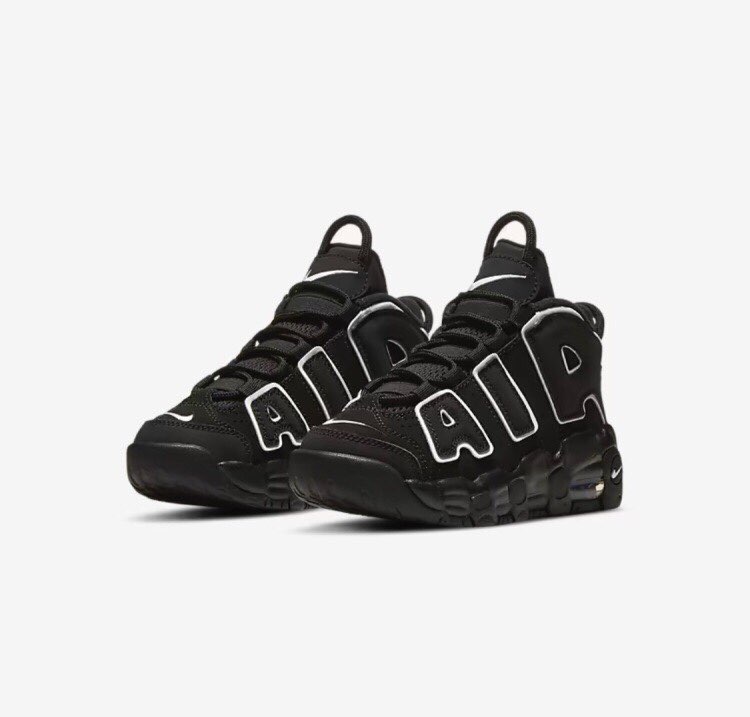 (PS) Nike Air More Uptempo 'Black Grey'