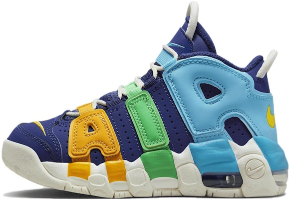 (Preschool) Nike Air More Uptempo 'Kaleidoscope' FJ0694-455 Buy (Preschool) Nike Air More Uptempo 'Kaleidoscope' FJ0694-455