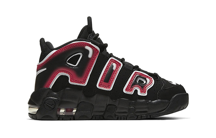 Order (PS) Nike Air More Uptempo 'Laser Crimson' Merah Terang AA1554-010