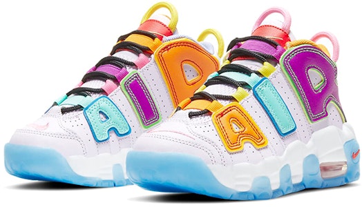 (PS) Nike Air More Uptempo '混搭' 运动鞋 DH0828-500 Lookbook (PS) Nike Air More Uptempo '混搭' 运动鞋 DH0828-500