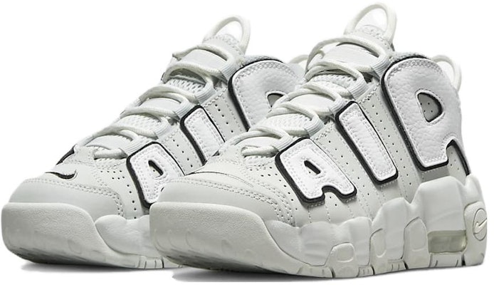 (PS) Nike Air More Uptempo 'Photon Dust Black' Lelaki/Wanita FD0023-001 Lookbook (PS) Nike Air More Uptempo 'Photon Dust Black' Lelaki/Wanita FD0023-001