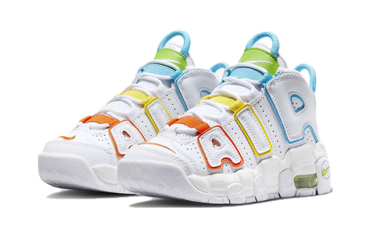 Lookbook (PS) Nike Air More Uptempo ''Blanc Arc-en-Ciel'' FJ4625-100