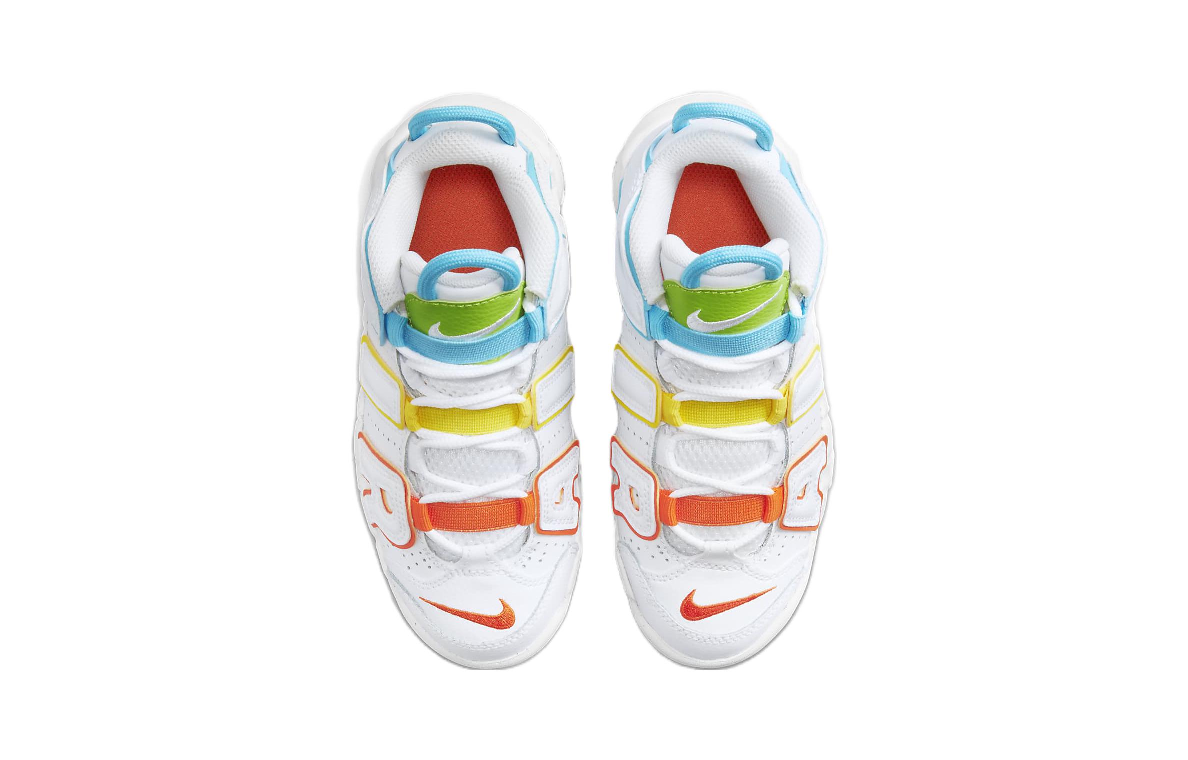 Shop (PS) Nike Air More Uptempo ''Blanc Arc-en-Ciel'' FJ4625-100