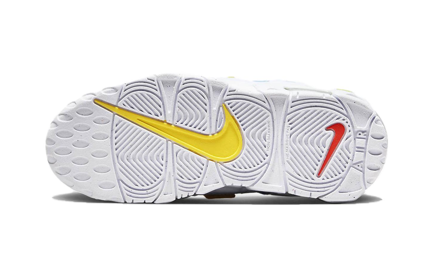 Details for (PS) Nike Air More Uptempo ''Blanc Arc-en-Ciel'' FJ4625-100