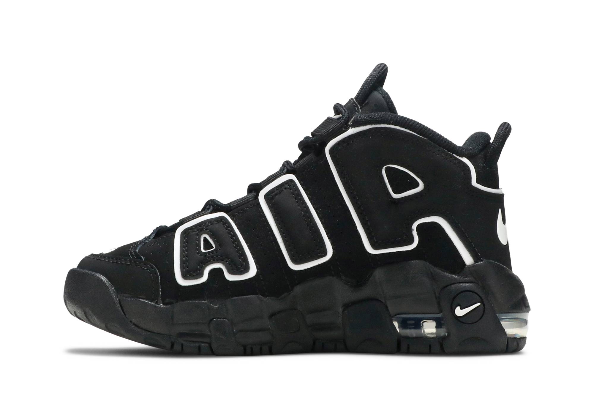 Lookbook (PS) Nike Air More Uptempo Hitam Putih (2020) DA8574-002