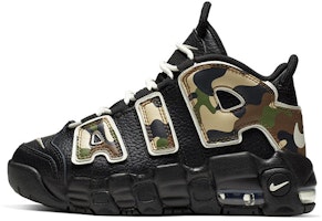 (Preschool) Nike Air More Uptempo QS 'Camo' CJ0931-001 (Preschool) Nike Air More Uptempo QS 'Camo' CJ0931-001