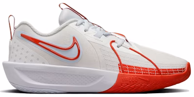 (Preschool) Nike Air Zoom GT Cut 3 'White Picante Red' FD7034-101 (Preschool) Nike Air Zoom GT Cut 3 'White Picante Red' FD7034-101