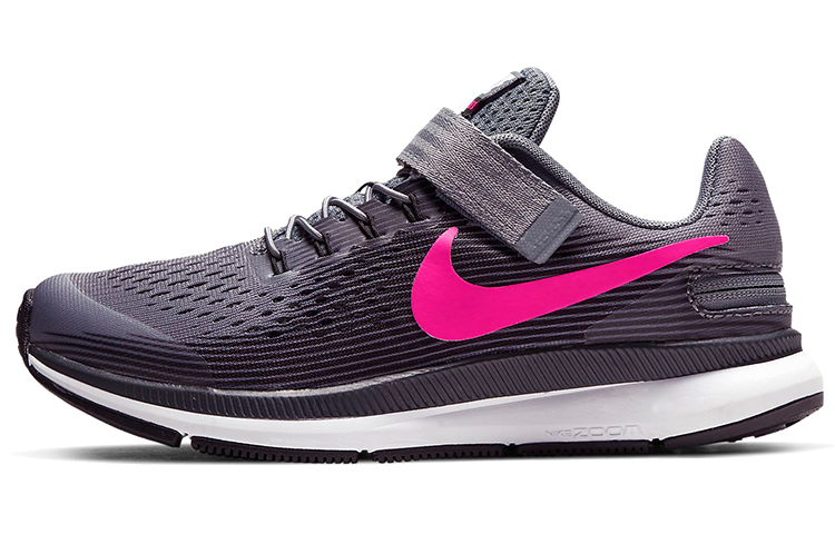 (Youth) Nike Air Zoom Pegasus 34 FlyEase 'Grey Pink' 918019-003