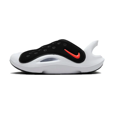 (PS) Nike Aqua Swoosh Sandal 'Black Hyper Orange'