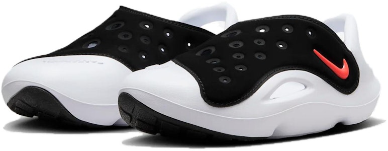 中童 Nike Aqua Swoosh 舒適柔軟 透氣輕便兒童涼鞋 白黑 Lookbook 中童 Nike Aqua Swoosh 舒適柔軟 透氣輕便兒童涼鞋 白黑