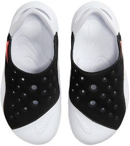 中童 Nike Aqua Swoosh 舒適柔軟 透氣輕便兒童涼鞋 白黑 Shop 中童 Nike Aqua Swoosh 舒適柔軟 透氣輕便兒童涼鞋 白黑