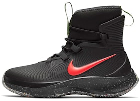(Preschool) Nike Binzie Boot 'Black Bright Crimson Speckled' BQ5381-001 (Preschool) Nike Binzie Boot 'Black Bright Crimson Speckled' BQ5381-001