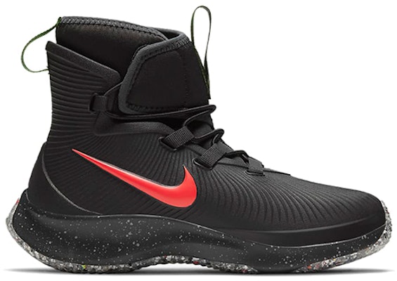 (Preschool) Nike Binzie Boot 'Black Bright Crimson Speckled' BQ5381-001 Order (Preschool) Nike Binzie Boot 'Black Bright Crimson Speckled' BQ5381-001