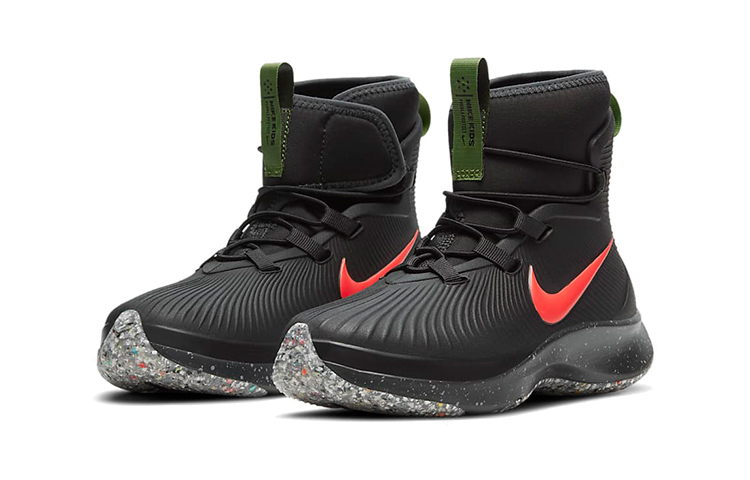 Lookbook (PS) Nike Binzie Boot ''Nero Rosso Brillante Screziato'' BQ5381-001