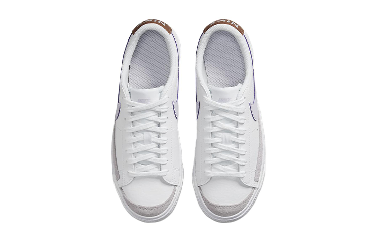 Shop （幼童）Nike Blazer Low '77 '白色 淡紫葡萄' DA4074-116