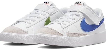 (PS) Nike Blazer Low '77 'Putih Chlorophyll Biru Medium' DA4075-109 Lookbook (PS) Nike Blazer Low '77 'Putih Chlorophyll Biru Medium' DA4075-109