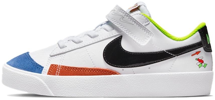 (Preschool) Nike Blazer Low '77 'White Multi' DV1751-101 Buy (Preschool) Nike Blazer Low '77 'White Multi' DV1751-101