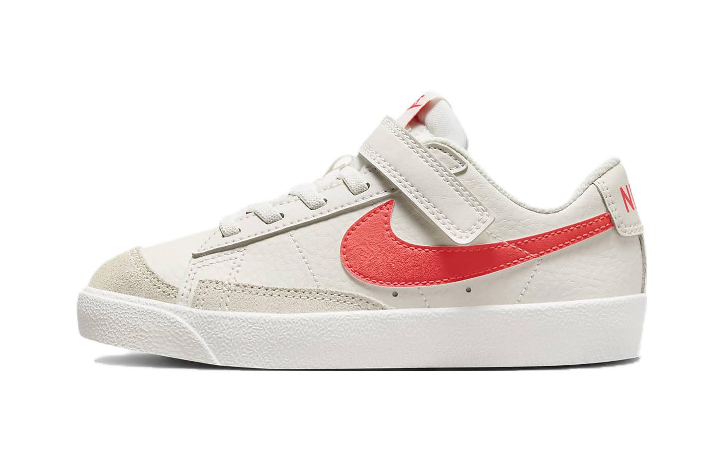Buy (PS) Nike Blazer Low '77 PS 'Phantom Bright Crimson' - Putih Merah Terang Kanak-kanak DA4075-005