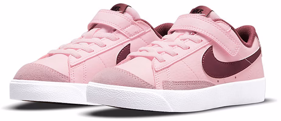 (Preschool) Nike Blazer Low '77 PS 'Pink Foam Dark Beetroot' DA4075-600 Lookbook (Preschool) Nike Blazer Low '77 PS 'Pink Foam Dark Beetroot' DA4075-600