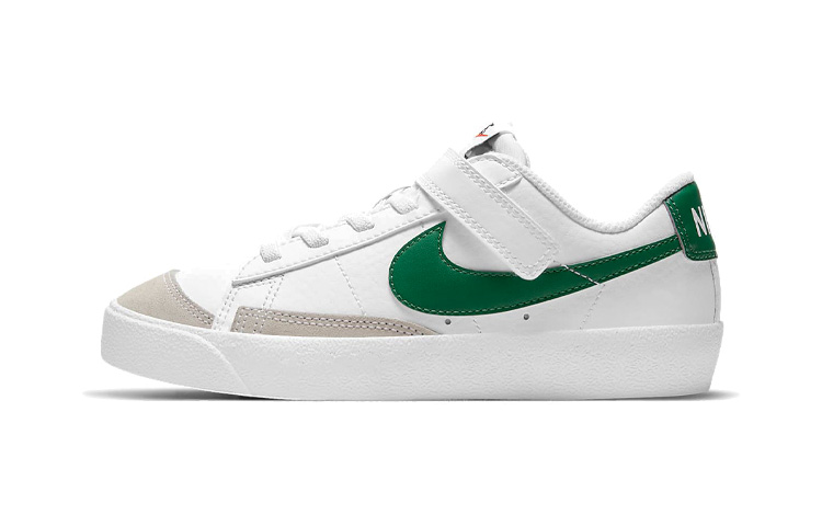 Buy 中童 Nike Blazer Low 77 低筒 兒童滑板鞋 白綠