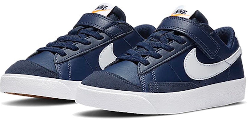 (Preschool) Nike Blazer Low '77 Vintage 'Midnight Navy' DA4075-400 Lookbook (Preschool) Nike Blazer Low '77 Vintage 'Midnight Navy' DA4075-400