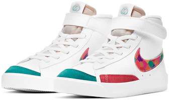 Lookbook 中童 Nike Blazer Mid 77 “農曆新年 耐磨 中筒 兒童板鞋 白紅綠