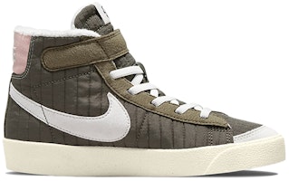 中童 Nike Blazer Mid ‘77 可回收材料 耐磨防滑 中筒 球鞋 綠棕色 Order 中童 Nike Blazer Mid ‘77 可回收材料 耐磨防滑 中筒 球鞋 綠棕色