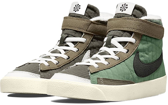 (PS) 耐克 Blazer Mid '77 PS '油绿色' 斜面鞋 DO5217-331 Lookbook (PS) 耐克 Blazer Mid '77 PS '油绿色' 斜面鞋 DO5217-331