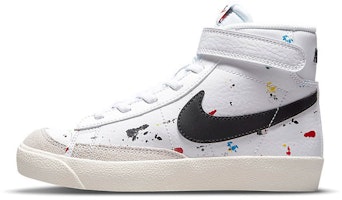 (Preschool) Nike Blazer Mid '77 PS 'Paint Splatter' DJ2619-100 (Preschool) Nike Blazer Mid '77 PS 'Paint Splatter' DJ2619-100