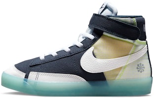 (Preschool) Nike Blazer Mid '77 SE 'Green Blue White' DH9822-400 (Preschool) Nike Blazer Mid '77 SE 'Green Blue White' DH9822-400
