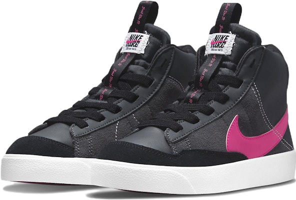 (Preschool) Nike Blazer Mid '77 SE PS 'Dance - Black Pink' DH8641-001 Lookbook (Preschool) Nike Blazer Mid '77 SE PS 'Dance - Black Pink' DH8641-001