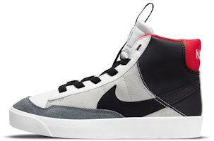 (Preschool) Nike Blazer Mid '77 SE PS 'Dance - White Black Red' DH8641-100 (Preschool) Nike Blazer Mid '77 SE PS 'Dance - White Black Red' DH8641-100