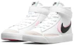 Lookbook 中童 Nike Blazer Mid 中幫 兒童板鞋 白黑粉