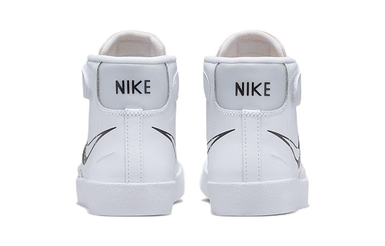 (PS) Nike Blazer Mid 'White Black - Kids' 圖 5