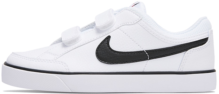 (Preschool) Nike Capri 3 LTR Leather 'White Black' 579948-106 Buy (Preschool) Nike Capri 3 LTR Leather 'White Black' 579948-106