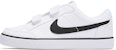 (Preschool) Nike Capri 3 LTR Leather 'White Black' 579948-106