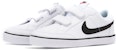 (Preschool) Nike Capri 3 LTR Leather 'White Black' 579948-106