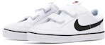 Lookbook (Preschool) Nike Capri 3 LTR Leather 'White Black' 579948-106