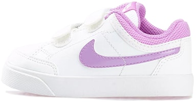 (Toddler) Nike Capri 3 LTR Leather 'White Pink' 579953-105 (Toddler) Nike Capri 3 LTR Leather 'White Pink' 579953-105