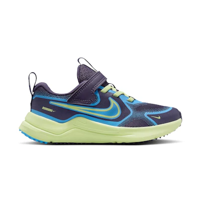 (PS) Nike Cosmic RNNR Dark Raisin University Blue Lime