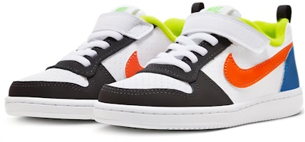 中童 Nike Court Borough 休閒 低筒 滑板鞋 白藍橙 Lookbook 中童 Nike Court Borough 休閒 低筒 滑板鞋 白藍橙