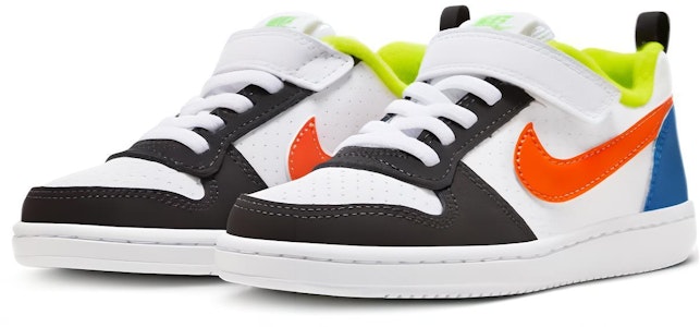 (PS) Nike Court Borough 'Putih Jingga Biru' DV9114-181 Lookbook (PS) Nike Court Borough 'Putih Jingga Biru' DV9114-181