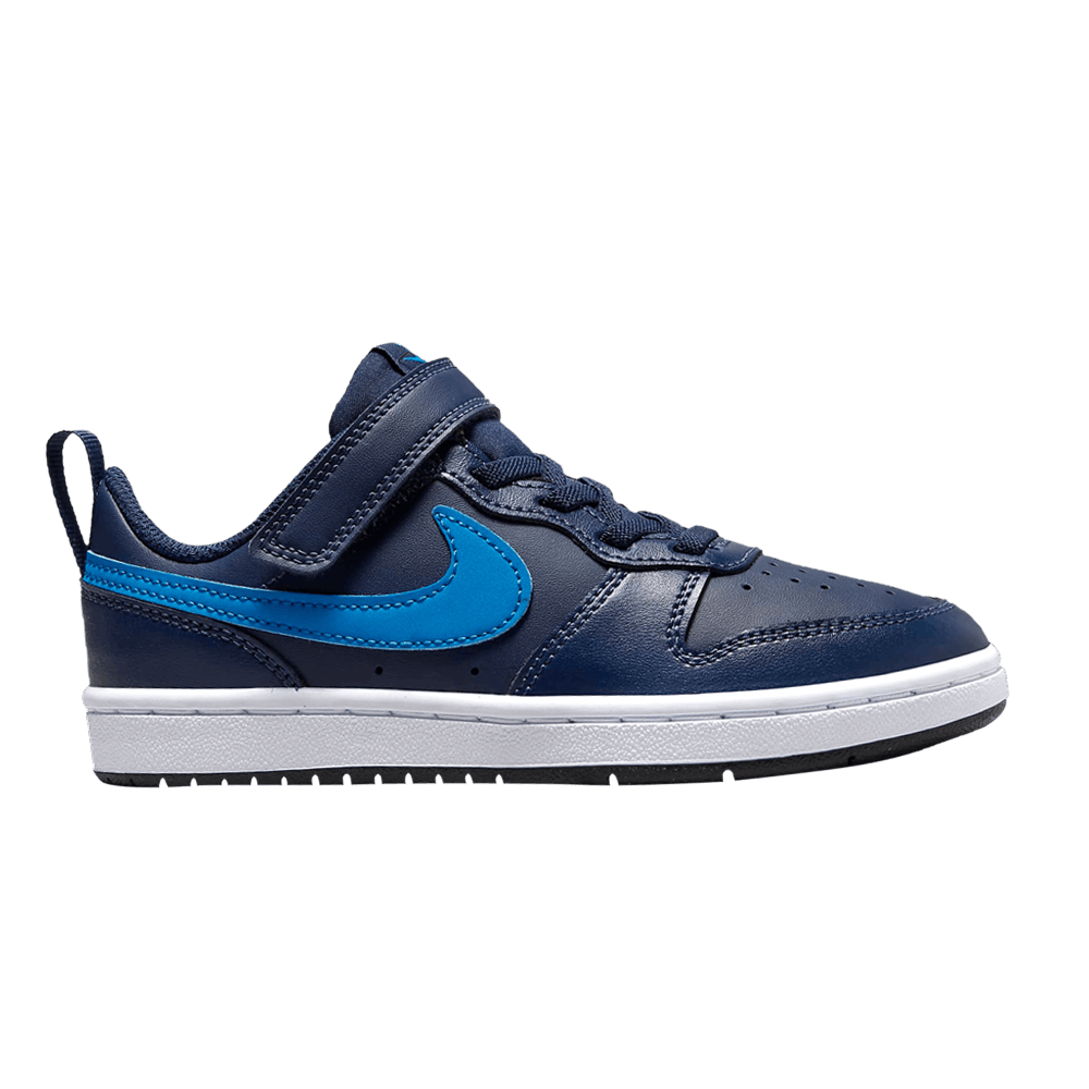 (Preschool) Nike Court Borough Low 2 #39 Midnight Navy Imperial Blue