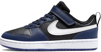 (Preschool) Nike Court Borough Low 2 'Midnight Navy' BQ5451-404 (Preschool) Nike Court Borough Low 2 'Midnight Navy' BQ5451-404