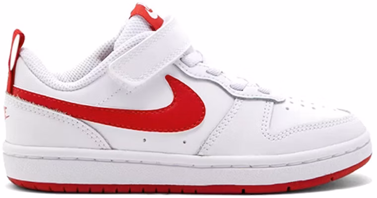 (Preschool) Nike Court Borough Low 2 Sneakers Red/White BQ5451-103 Order (Preschool) Nike Court Borough Low 2 Sneakers Red/White BQ5451-103