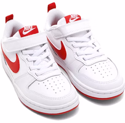 (Preschool) Nike Court Borough Low 2 Sneakers Red/White BQ5451-103 Lookbook (Preschool) Nike Court Borough Low 2 Sneakers Red/White BQ5451-103