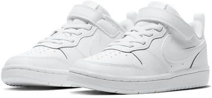 Lookbook (幼童)Nike Court Borough Low 2 '全白' BQ5451-100