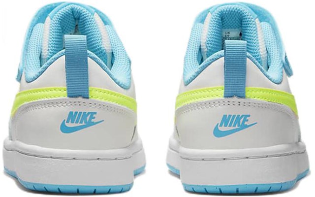 (PS) Nike Court Borough Low 2 'Putih Biru Baltik Volt' BQ5451-122 Purchase (PS) Nike Court Borough Low 2 'Putih Biru Baltik Volt' BQ5451-122
